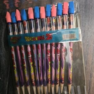 Vintage Dragonball‎ Z Pencil Set Of 12